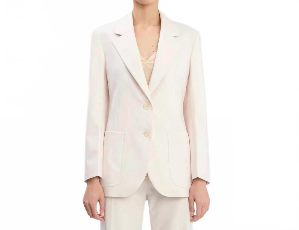 NEW VICTORIA BECKHAM women's katherine jacket in bone